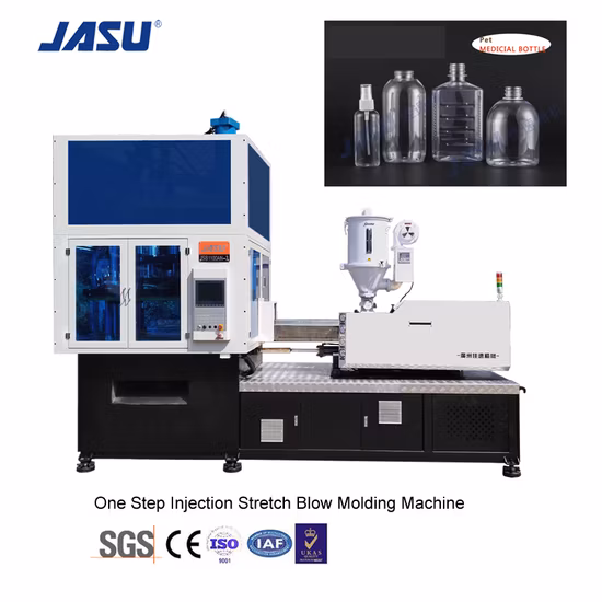 Máquina de moldagem por sopro de injeção de garrafa de plástico Jasu Machinery