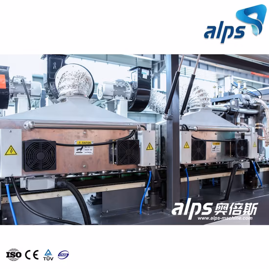 Garrafa de plástico totalmente automática, óleo, shampoo, detergente, bebida carbonatada, suco, água potável, máquina de sopro de bebidas, máquina de moldagem por sopro de estiramento para animais de estimação